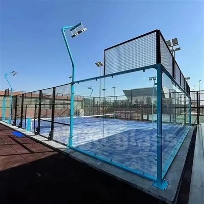Padel Court ütésálló{0}}üveg